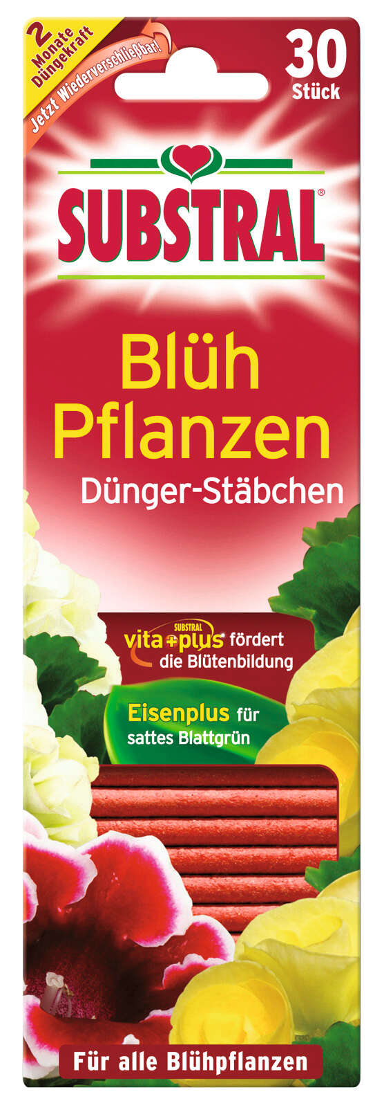 SUBSTRAL Dünger-Stäbchen für Blühpflanzen
